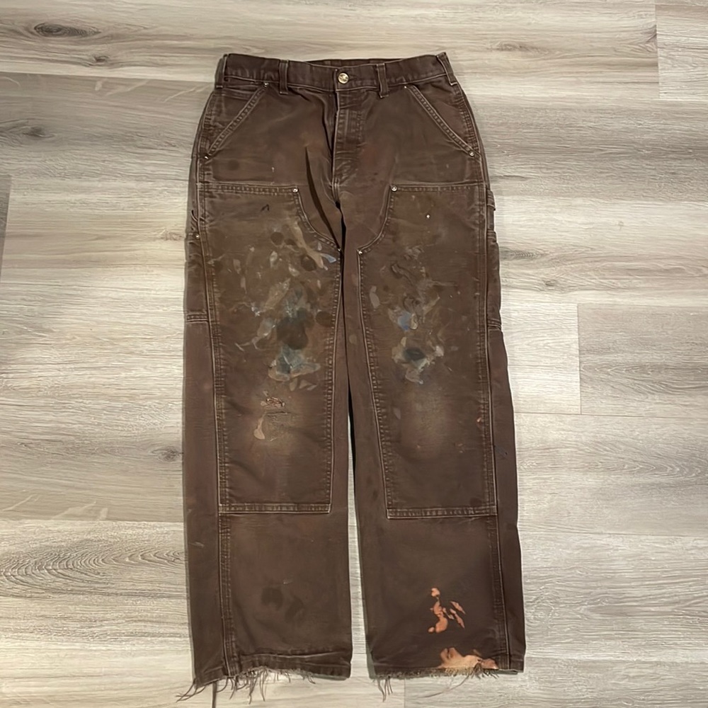 Carhartt Work pants distressed brown 31x32